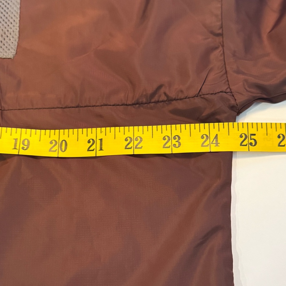 NWT Fabletics Shawn Cropped Half-Zip Brown Jacket Sz M - Picture 12 of 16